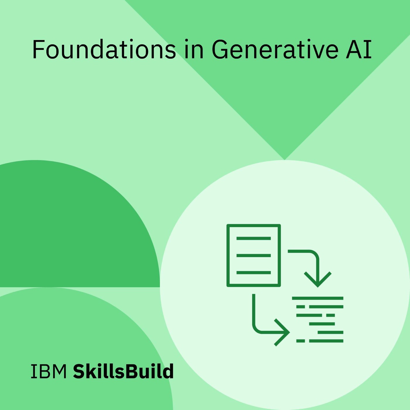 Foundations in Generative AI certificate, Baran Uygun